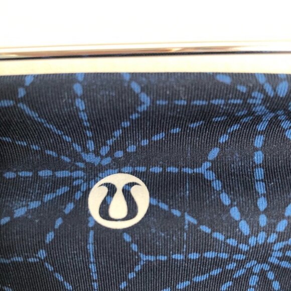 Lululemon size 4 Blue Star Roll Down Wunder Under Full Length Leggings - Picture 6 of 8